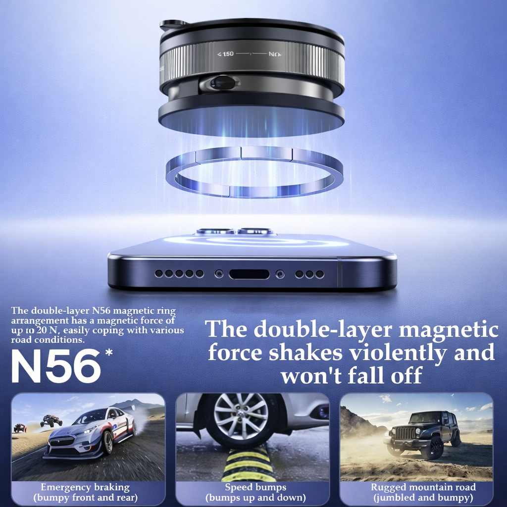 FoldMate™ Premium Vacuum Suction Phone Holder