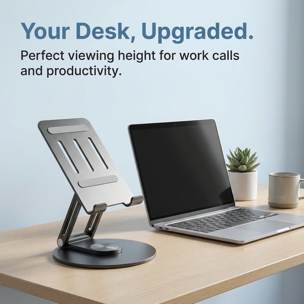 FoldMate™ Premium Metal Mobile Stand