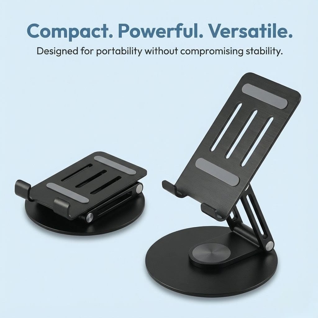 FoldMate™ Premium Metal Mobile Stand