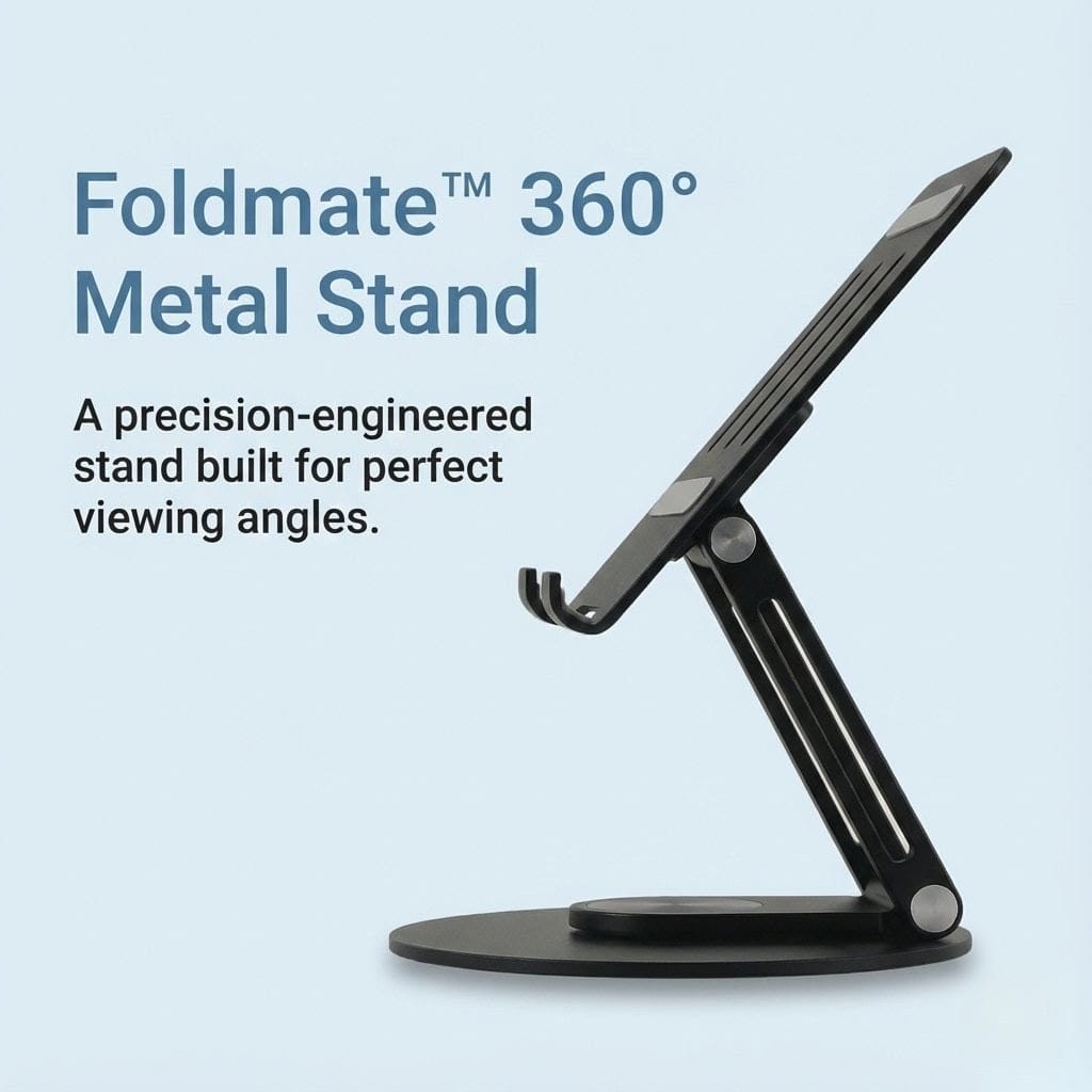 FoldMate™ Premium Metal Mobile Stand